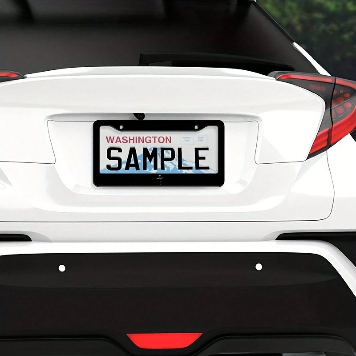 1pc Metal Car License Plate Frame, Waterproof And Easy To Clean, Suitable For American And Canadian Cars, Holiday Gift, Unisex, Dimensions: 31cm*16cm (12.2* 6.67inch ),License Plate Frame,Car Accesorr