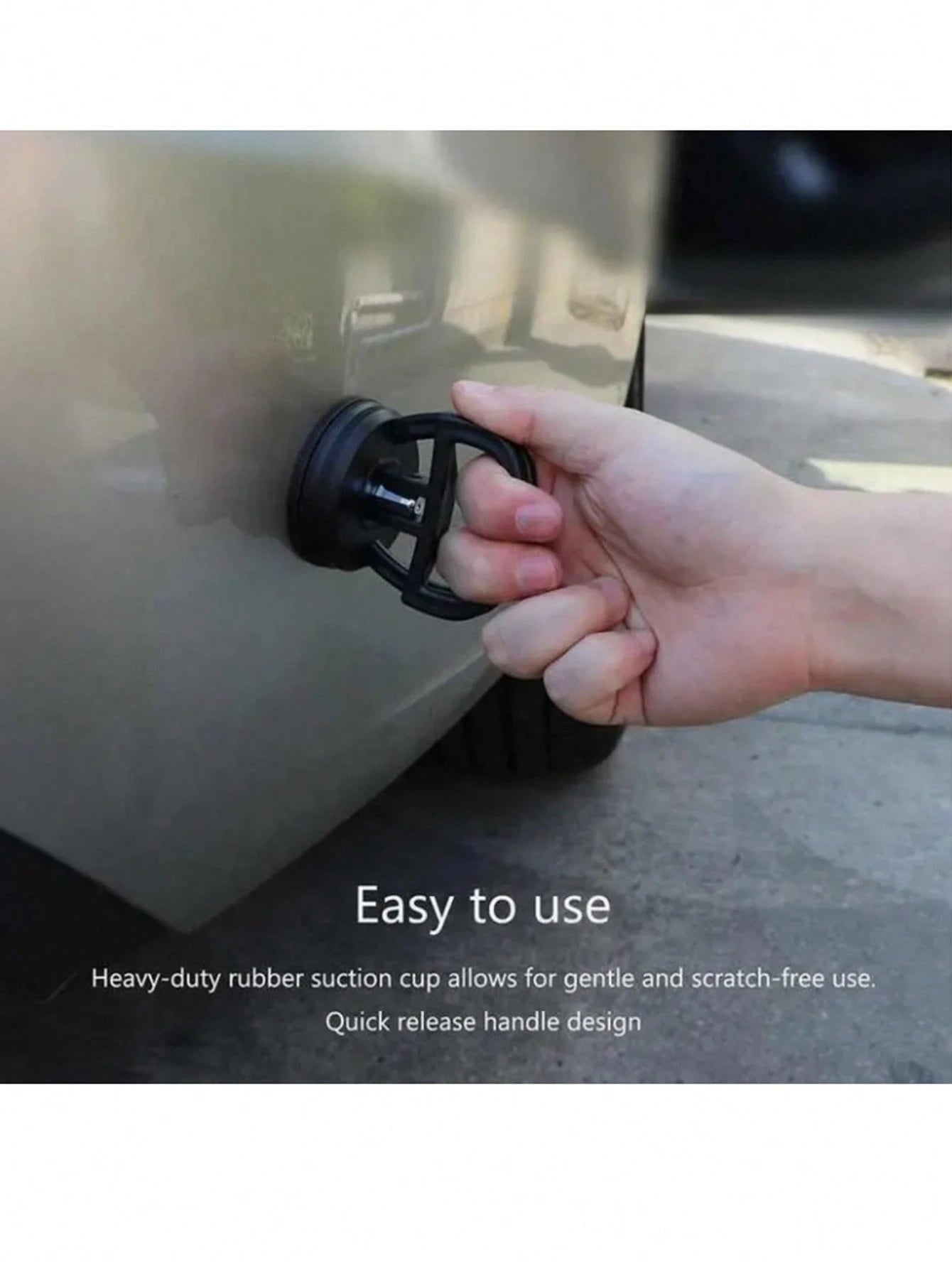 1pc Mini Car Repair Tool- Suction Cup Dent Puller, Ideal For Car Dent Removal, 5.5cm*7cm Small Suction Cup