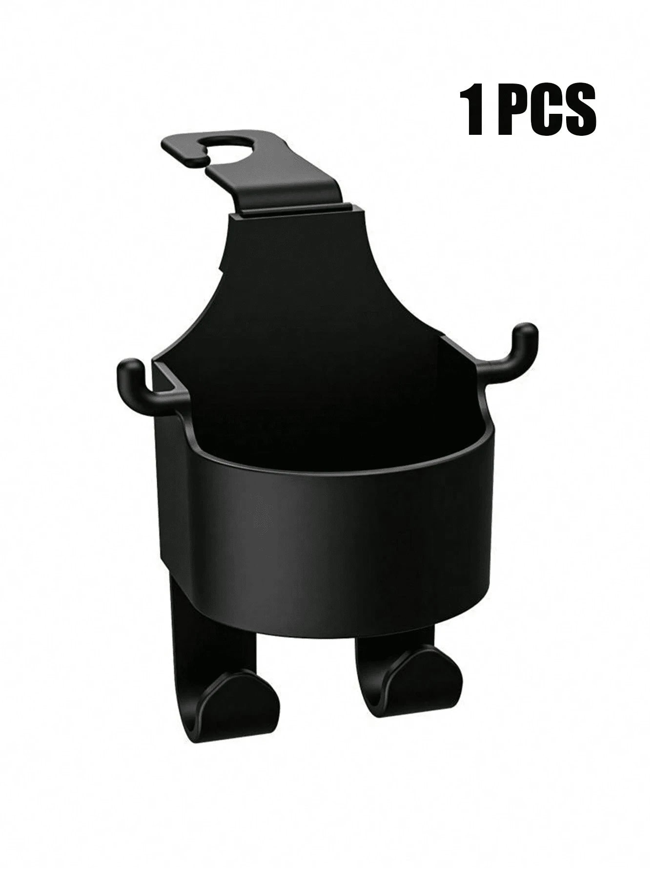 1pc Multi-Function Car Seat Back Hook, 2-In-1 Car Hook With Cup Holder, Car Interior Accessory