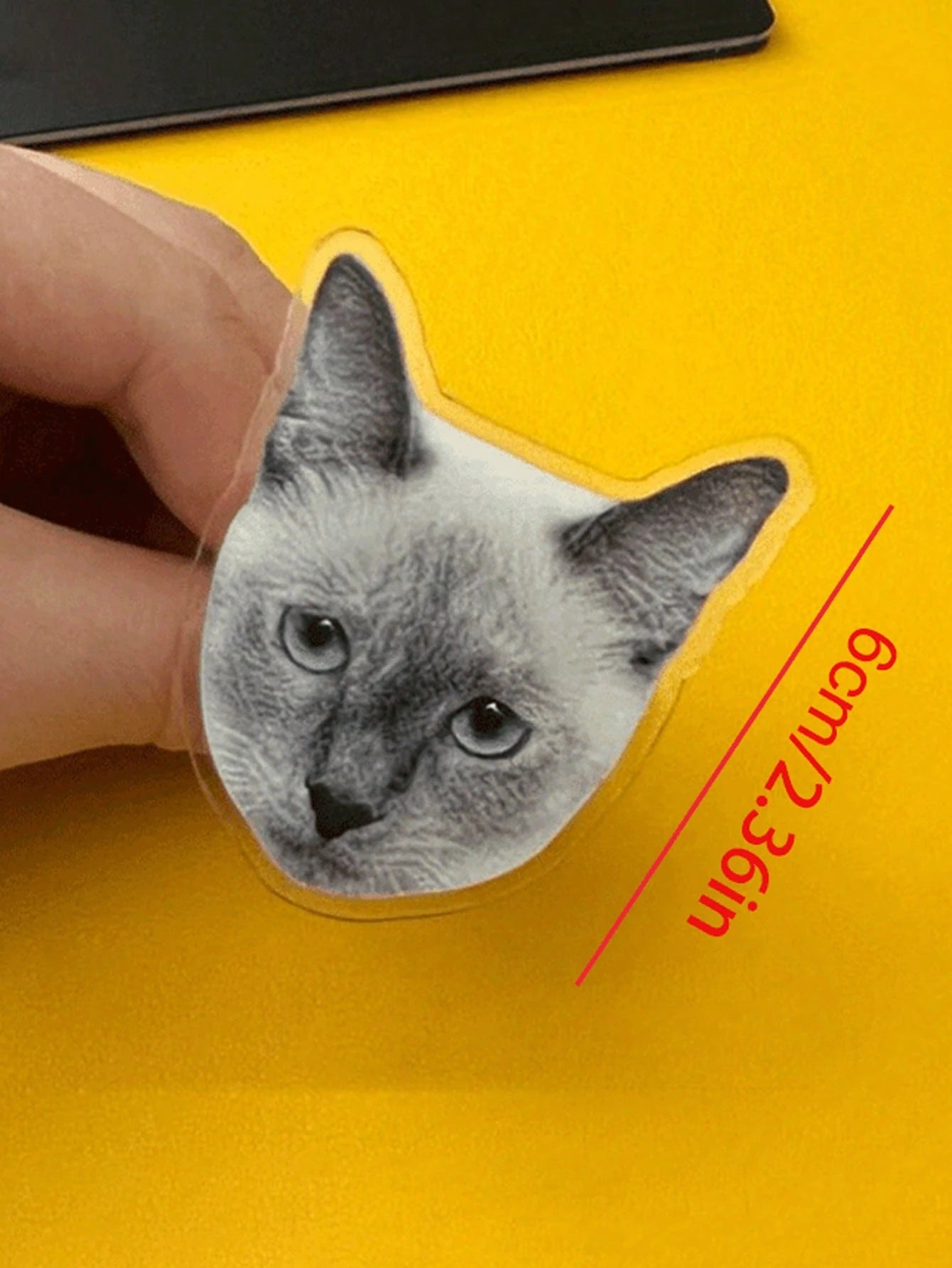 1pc Personalized Acrylic Car Air Vent Clip, Customizable With Pet Photo And Family Photo, Novel Adult Car Interior Decoration, Unique Air Vent Ornament, Customizable Pet Lover Gift