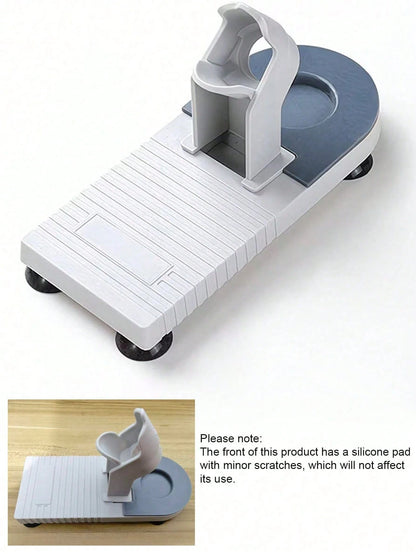 1pc Plastic Hot Melt Glue Gun Holder, Home DIY Repair Tool Glue Gun Stand, Glue Gun Base, Keep Work Area Tidy