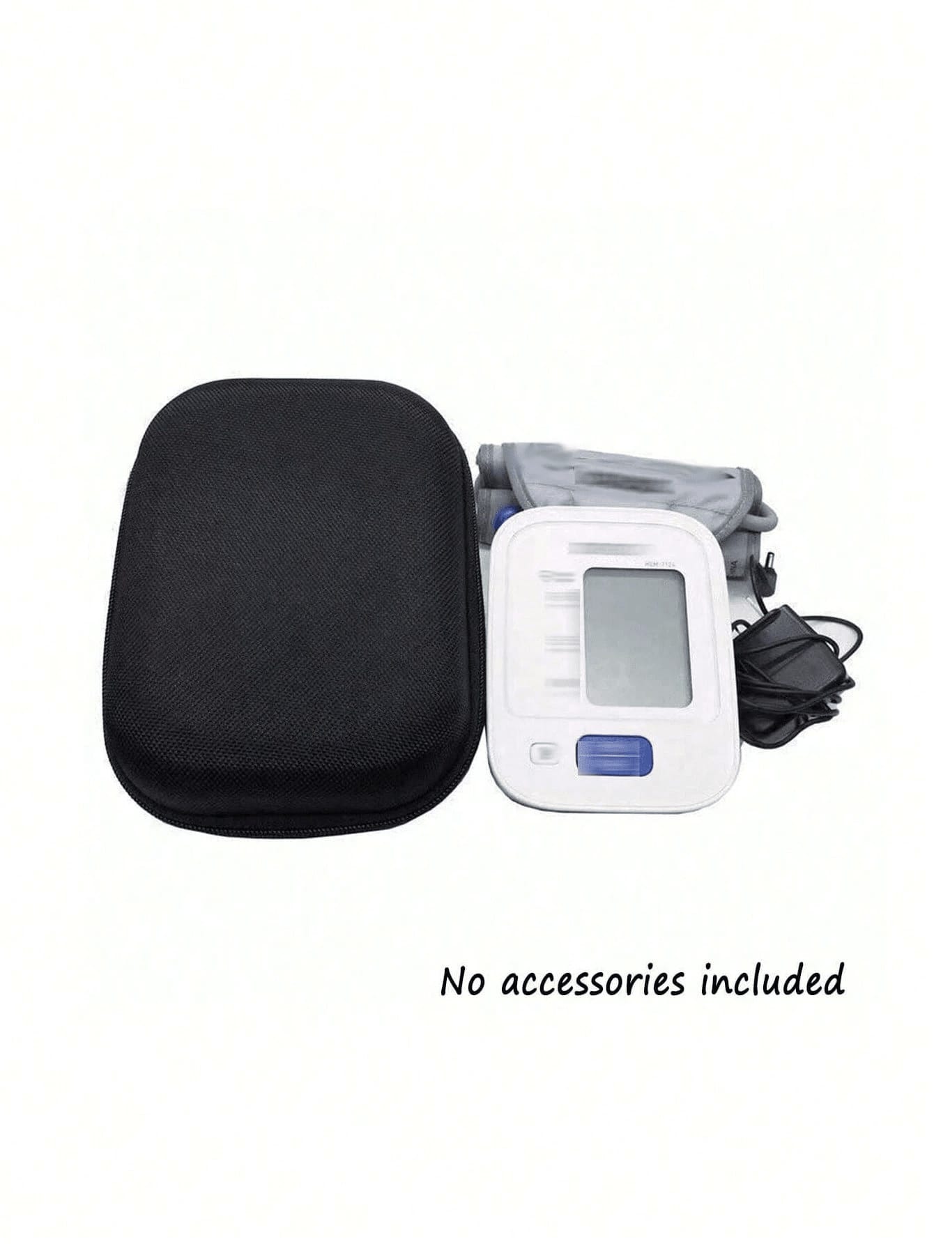 1PC Portable Blood Pressure Monitor Case- Protective Hard Shell Storage Bag For Home Use, Fit For Cuff And Digital Machine Organizer Organization