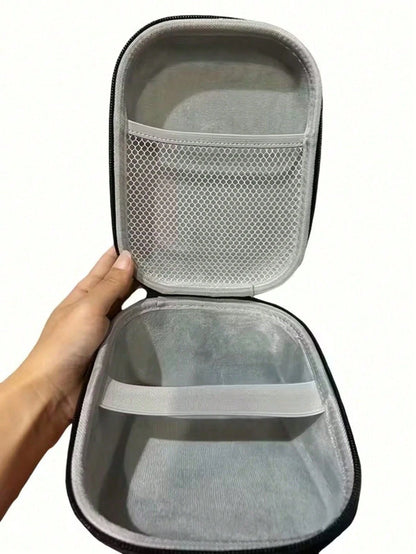 1PC Portable Blood Pressure Monitor Case- Protective Hard Shell Storage Bag For Home Use, Fit For Cuff And Digital Machine Organizer Organization