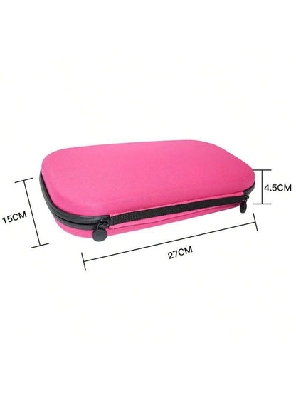 1Pc Portable Storage Bag, EVA Stethoscope Storage Box, Hard Carrying Case, Medical Organizer For All Stethoscopes, Outdoor Travel Supplies, Home Storage And Organization Supplies Medic Case/Medical Ev