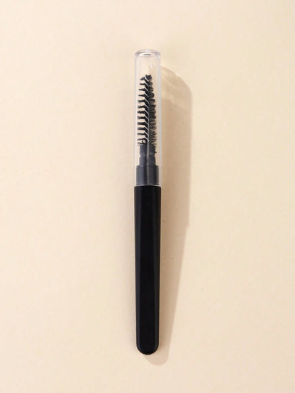 1pc Portable With Cap Spiral Eyebrow Brush Eyelash Comb Mini Brush + Dust Cover, Suitable For Travel Or Daily Use, Eyebrow Brush, Eyeshadow Brush, Brush,Giveaways