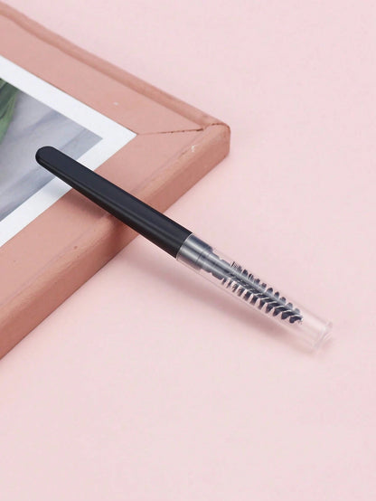 1pc Portable With Cap Spiral Eyebrow Brush Eyelash Comb Mini Brush + Dust Cover, Suitable For Travel Or Daily Use, Eyebrow Brush, Eyeshadow Brush, Brush,Giveaways