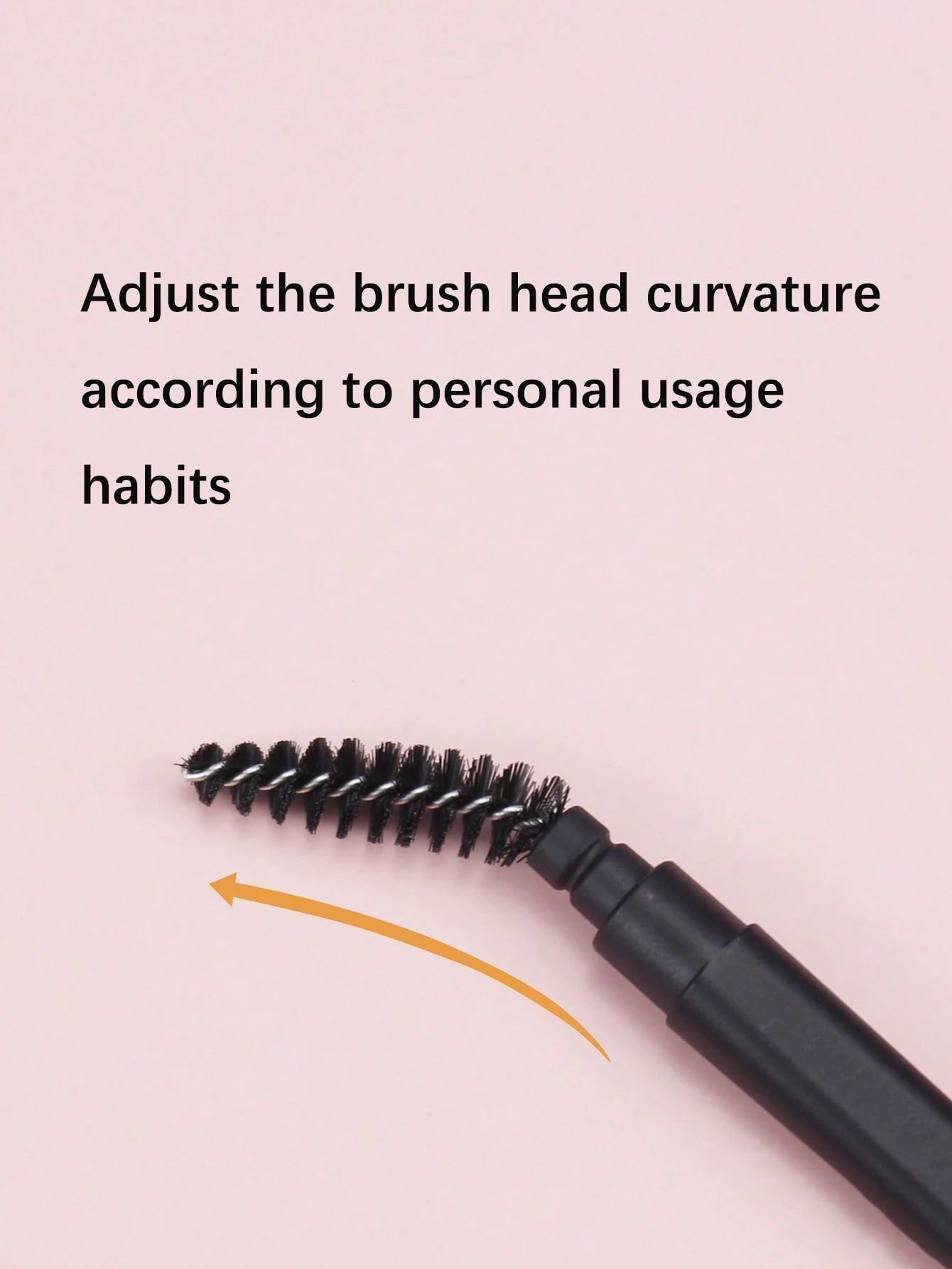 1pc Portable With Cap Spiral Eyebrow Brush Eyelash Comb Mini Brush + Dust Cover, Suitable For Travel Or Daily Use, Eyebrow Brush, Eyeshadow Brush, Brush,Giveaways