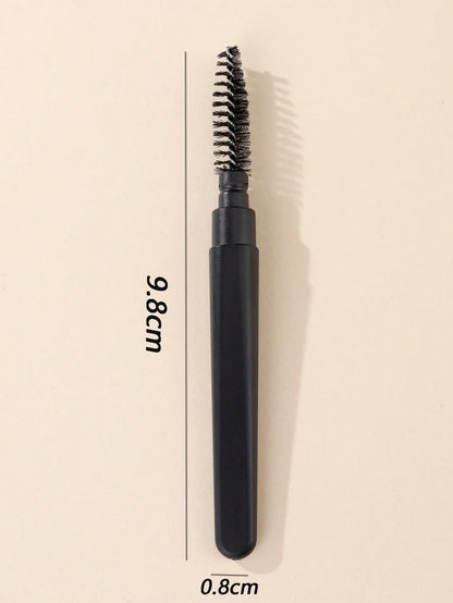 1pc Portable With Cap Spiral Eyebrow Brush Eyelash Comb Mini Brush + Dust Cover, Suitable For Travel Or Daily Use, Eyebrow Brush, Eyeshadow Brush, Brush,Giveaways