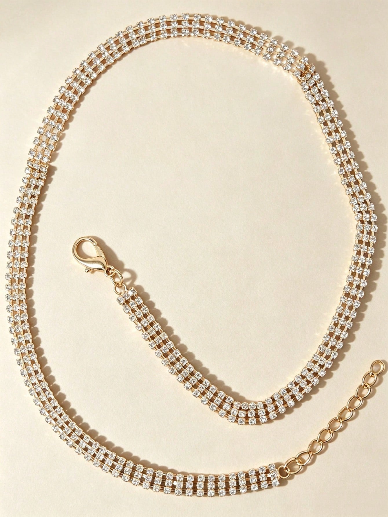 1PC Premium Shiny Rhinestone Detachable Hat Chain, DIY Hat Accessory For Fedoras, Felt Hats & Daily Hats, Ideal For Parties And Gatherings