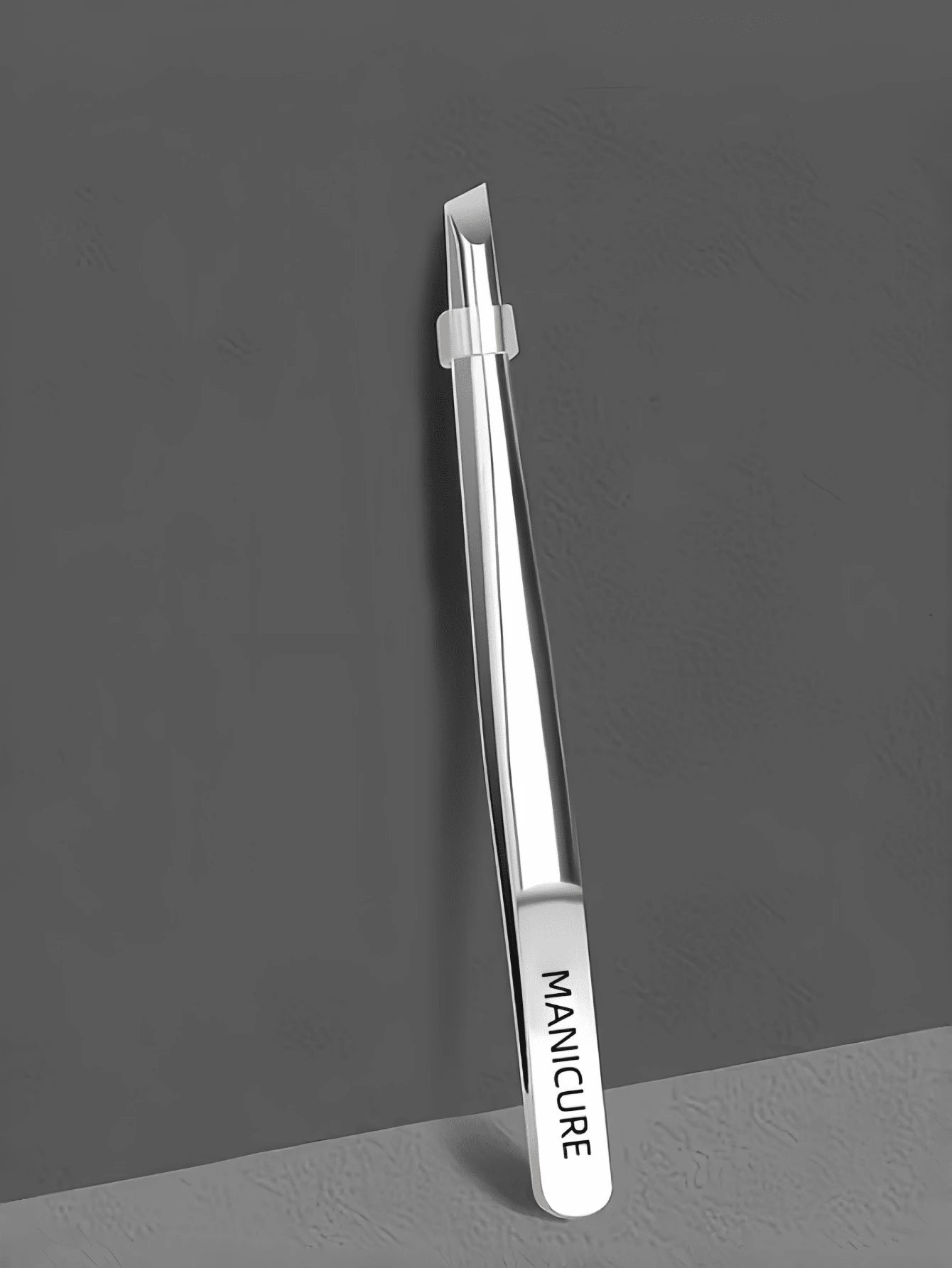 1pc Premium Stainless Steel Eyebrow Tweezers, Ingrown Hair Removal Tweezers, Precision Slanted Tip Eyebrow Tweezers, Facial Care Tool