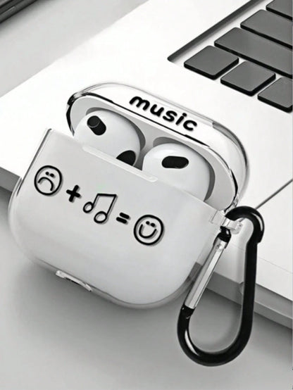1pc Printed Case Compatible With IPhone Headphone Case For AirPods 4/For AirPods 1/2 Generation Headphone Protective Case New Wireless Headphone Protective Case For AirPods 3/Pro/Pro2 Headphone Prote