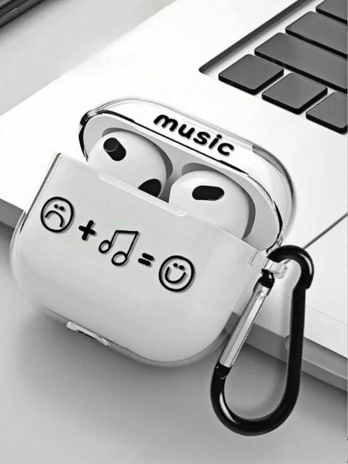 1pc Printed Case Compatible With IPhone Headphone Case For AirPods 4/For AirPods 1/2 Generation Headphone Protective Case New Wireless Headphone Protective Case For AirPods 3/Pro/Pro2 Headphone Prote