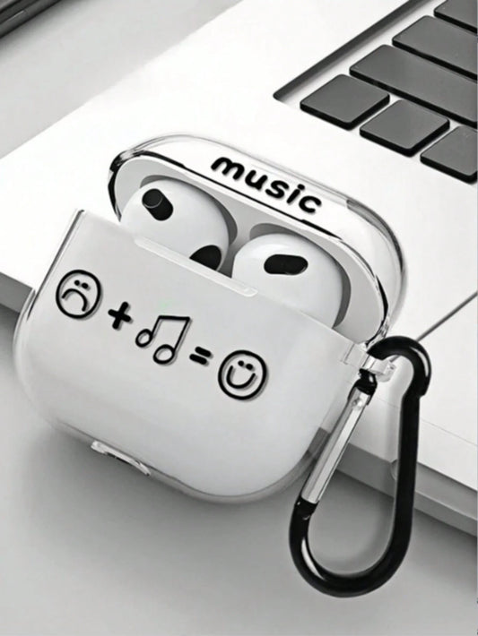 1pc Printed Case Compatible With IPhone Headphone Case For AirPods 4/For AirPods 1/2 Generation Headphone Protective Case New Wireless Headphone Protective Case For AirPods 3/Pro/Pro2 Headphone Prote