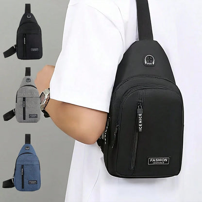 1pc Slim Fanny Pack Mobile Phone Storage Small Waist Bag, Waterproof Nylon Multifunction Casual Fanny Pack Waist Travel Bag For Outdoor Sports Christmas Fall University Men Bag Fanny Pack Chest Bag Cr