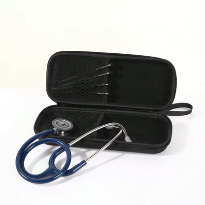 1pc Stethoscope Storage Kit, Travel Carrying Case Portable Stethoscope Storage Box Multifunctional Portable Bag, EVA Bag, Stethoscope Cloth Box, Household Anti-Fall EVA First Aid Kit,Hard Stethoscope