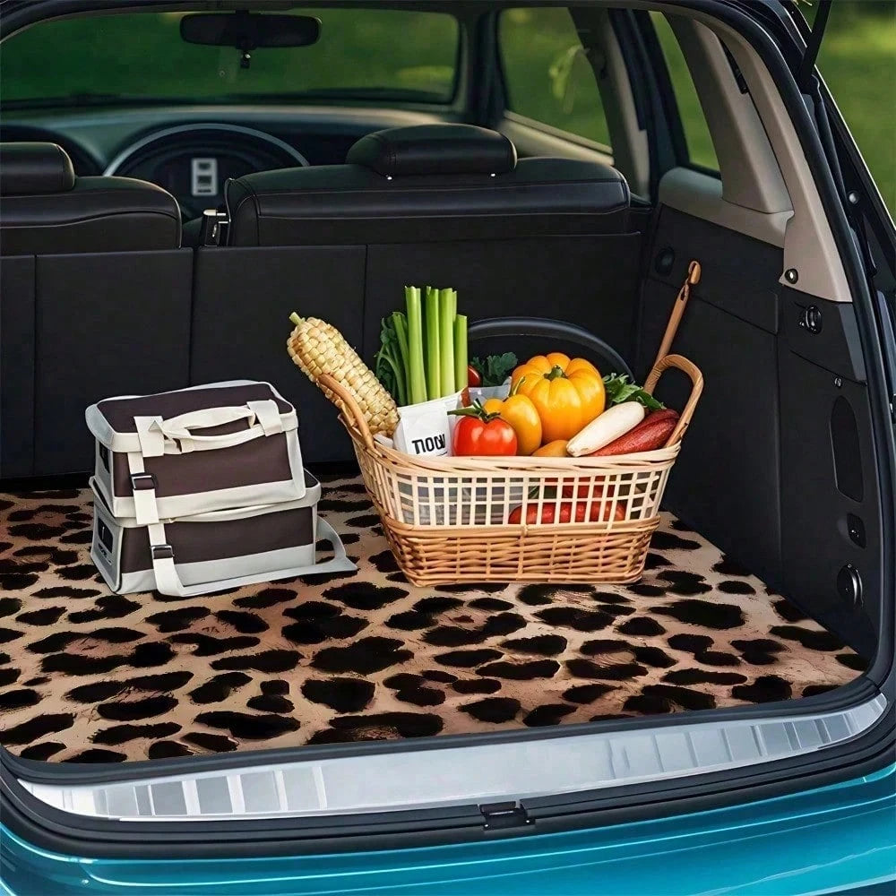 1pc, Suitable For All Vehicles, Universal For All Seasons, Stylish Car Accessory, Universal Size, Durable, Scratch-Resistant, Easy To Clean.Png200G Pet Trunk Mat, Car Cargo Box Mat, Universal Size, Du