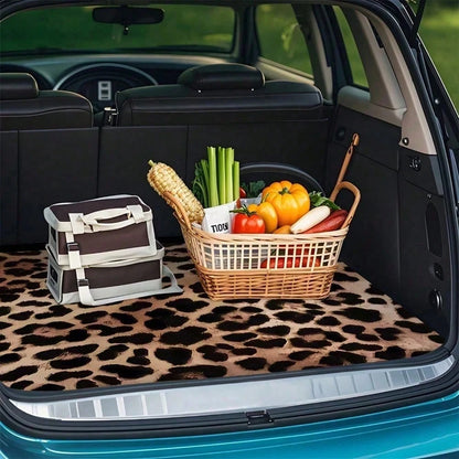 1pc, Suitable For All Vehicles, Universal For All Seasons, Stylish Car Accessory, Universal Size, Durable, Scratch-Resistant, Easy To Clean.Png200G Pet Trunk Mat, Car Cargo Box Mat, Universal Size, Du