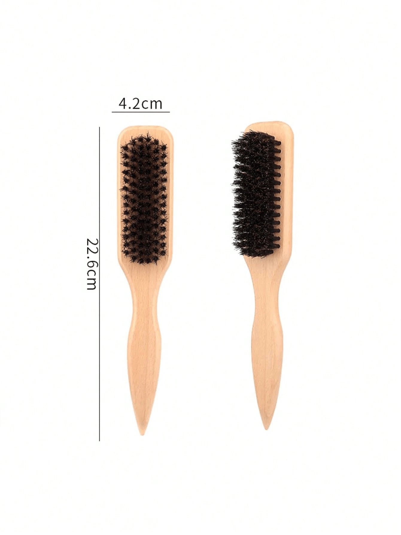 1PC Unisex Slick Back Hair Brush, Lightweight Professional Stylist Shaping Brush, Travel Essential, Holiday Hair Accessory, Pointed Tail Comb, Hair Styling And Cleaning Brush, Beauty Bridesmaid Gift