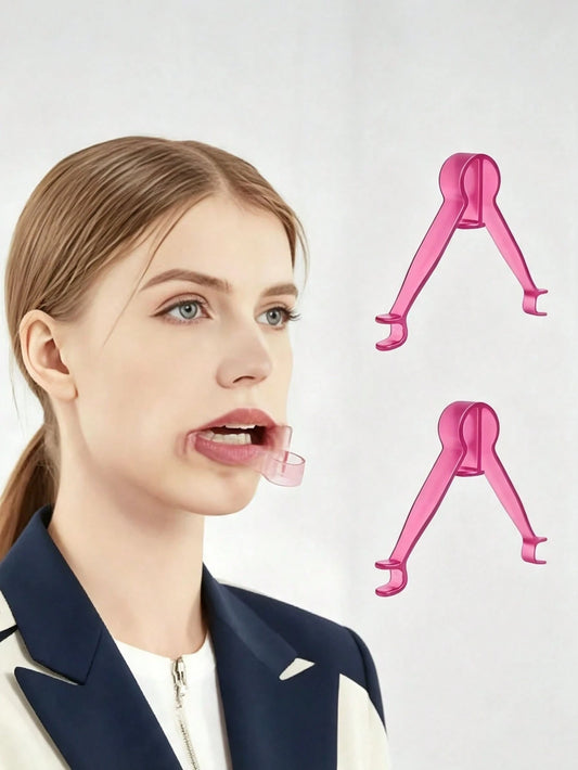 1pc V-Shaped Facial Exerciser – Jaw Toner, Lightweight Muscle Trainer, V-Face Sculpting Tool, Facial & Jawline Exerciser, Oral Muscle Shaper
