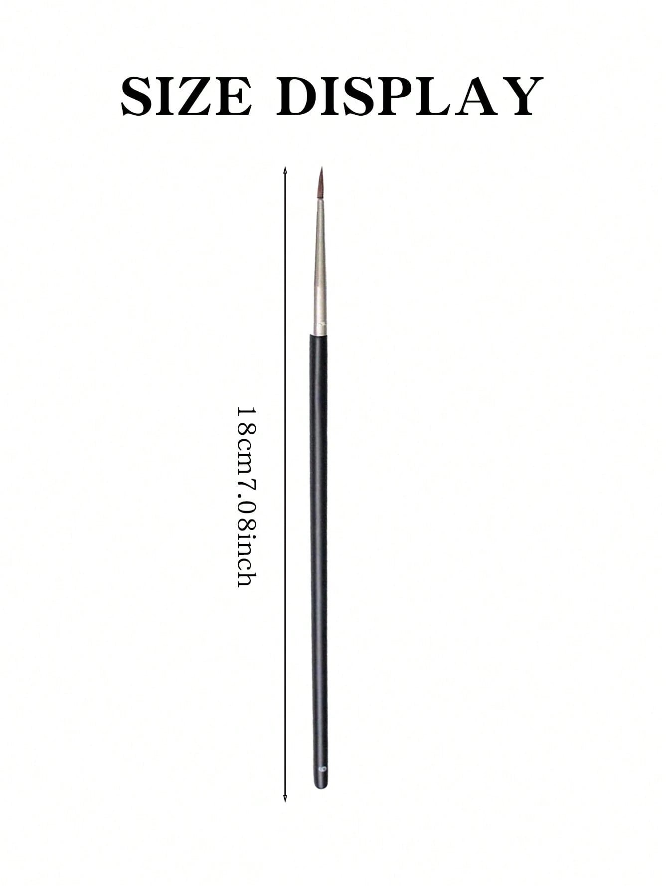 1PC Women's Boutique Eyeliner Brush And Eyebrow Brush, Makeup Tools, Tear Brush, Simple And Suitable For Beginners, Can Smudge Eye Shadow, Create Natural Eyeliner Contour, Travel, Eye Shadow Brush, Sp