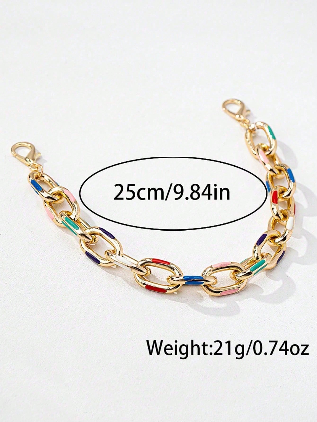 1pc Women's Fashion Hat Chain- Geometric Design, Versatile Baseball Cap Accessory Suitable For Party Outfits And Daily Style