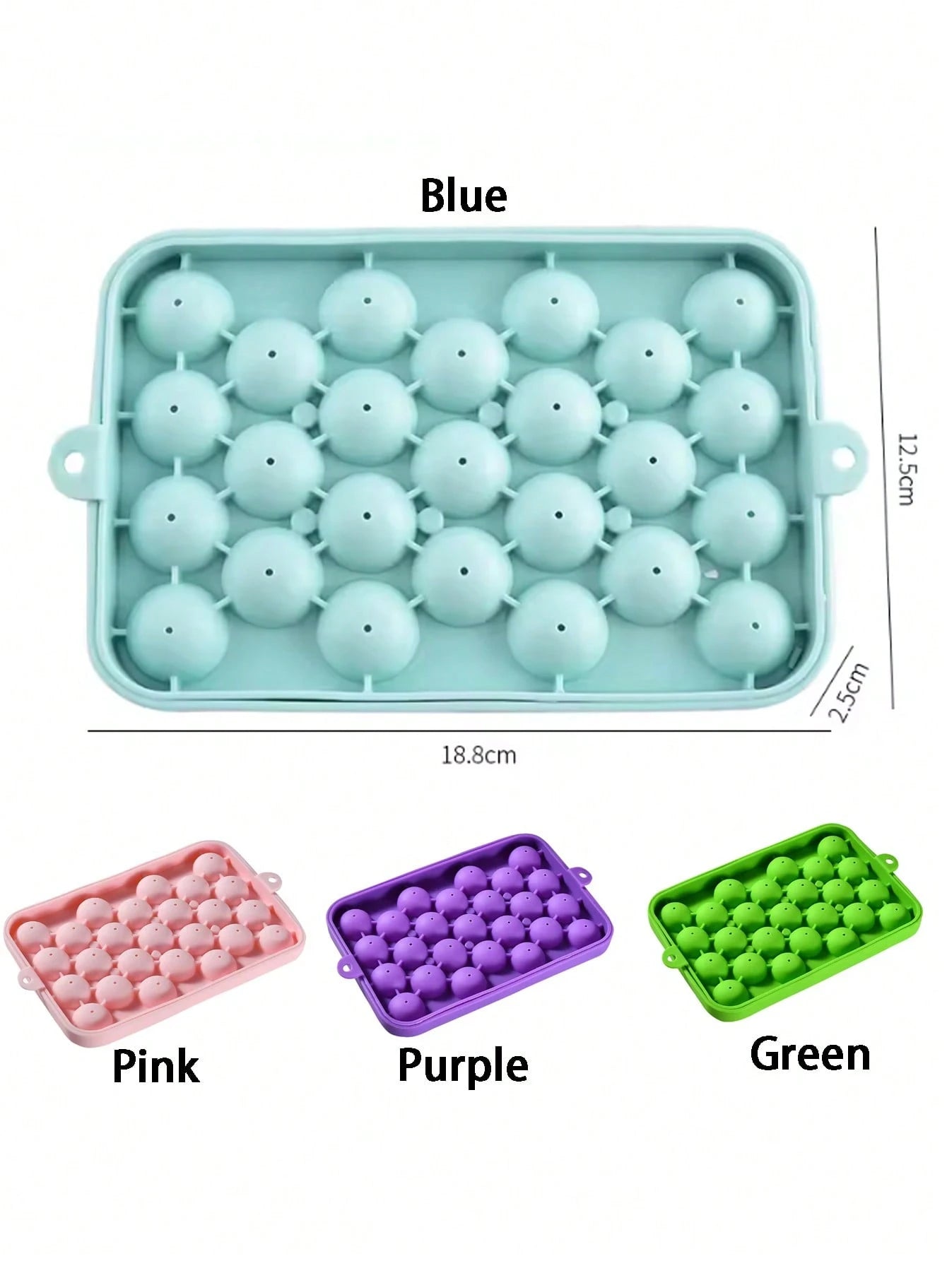 1pc, Grape Ball Handmade Soap Molds Candle Molds One String Of Grape Handmade Candle Soap Molds Set, Silicone Material, Round Shape