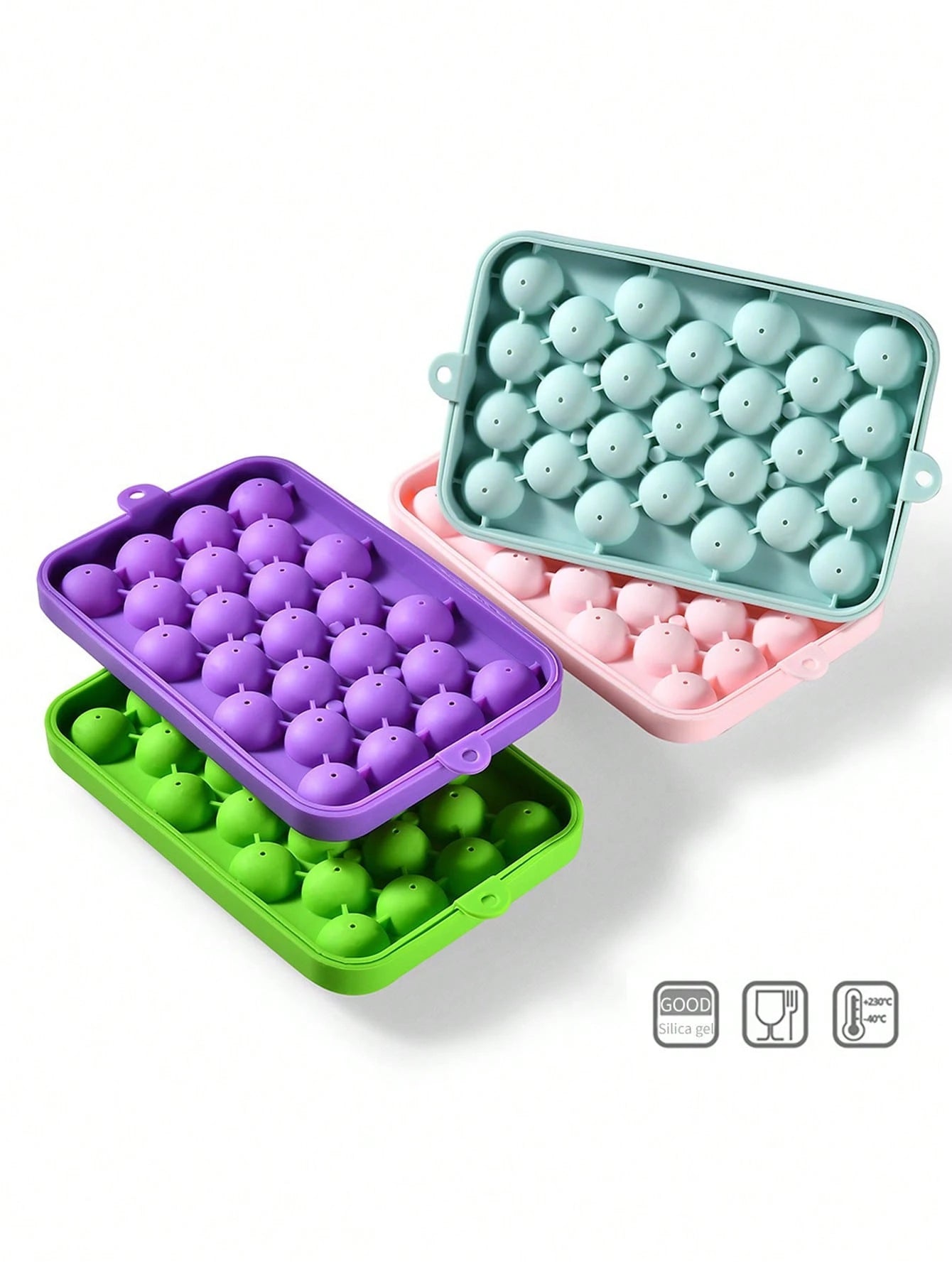 1pc, Grape Ball Handmade Soap Molds Candle Molds One String Of Grape Handmade Candle Soap Molds Set, Silicone Material, Round Shape