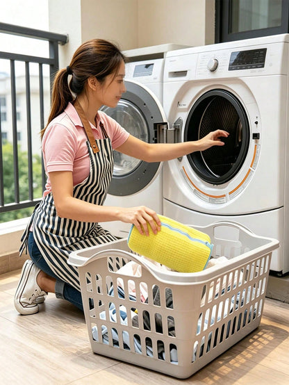 2/1pc Shoe Washing Bag + Black Shoe Storage Bag/Set, Sneaker Laundry Bag For Washing Machine, 360° Deep Cleaning Shoe Bag With Soft Mesh Lining, Reusable Shoe Protector Bag, Travel Shoe Storage Pouch,