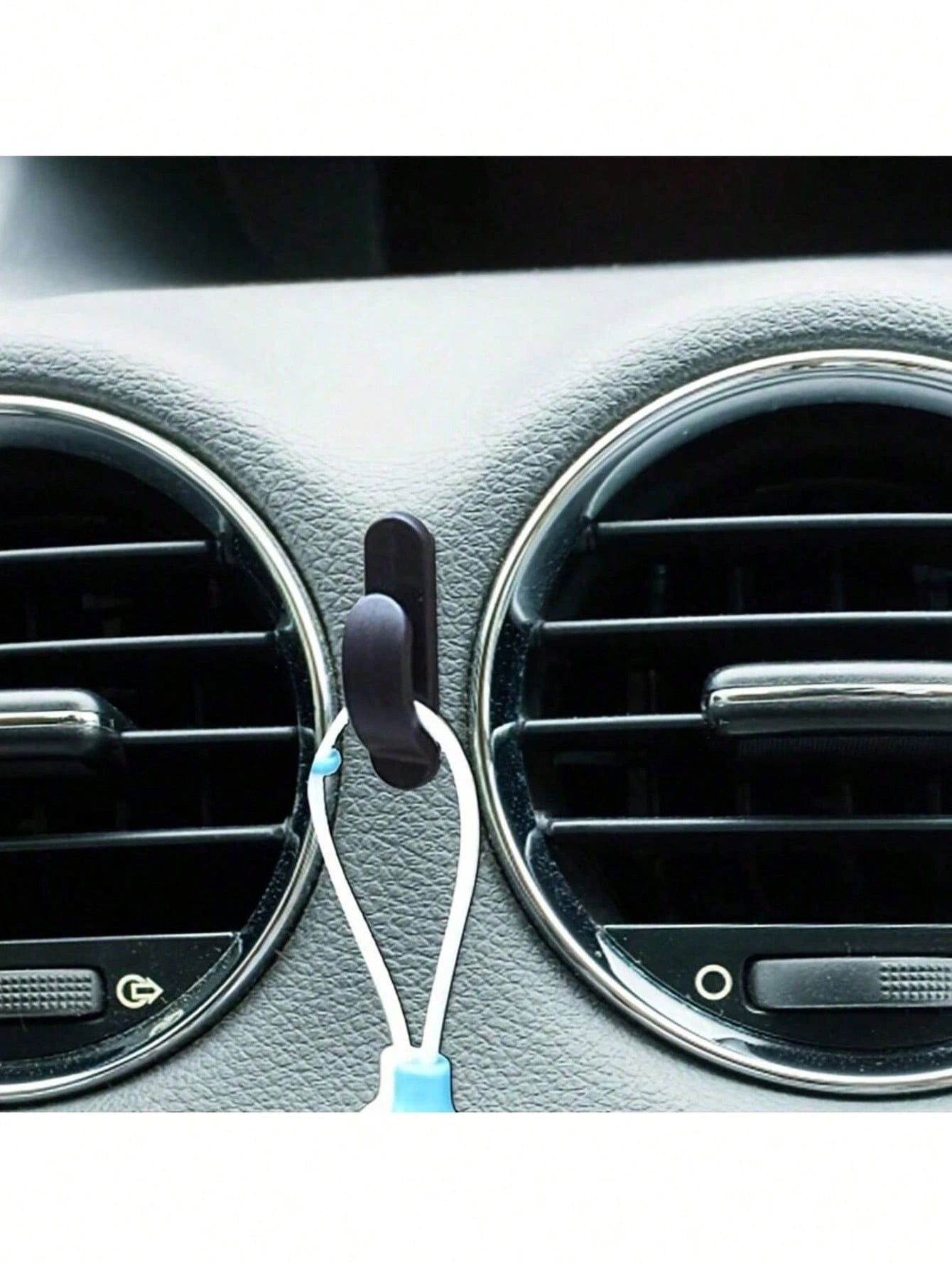 2/4pcs Convenient Black Auto Car Truck Self Adhesive Hook Hanger Bag Purse Organizer Holder