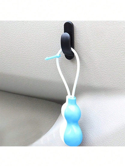 2/4pcs Convenient Black Auto Car Truck Self Adhesive Hook Hanger Bag Purse Organizer Holder