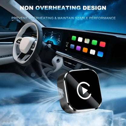 2-In-1 Wireless CarPlay And Android Auto Adapter, Plug And Play, USB-C/USB Wireless Receiver, Supports Steering Wheel Control, Compatible With IPhone And Android Phones, No External Antenna Required