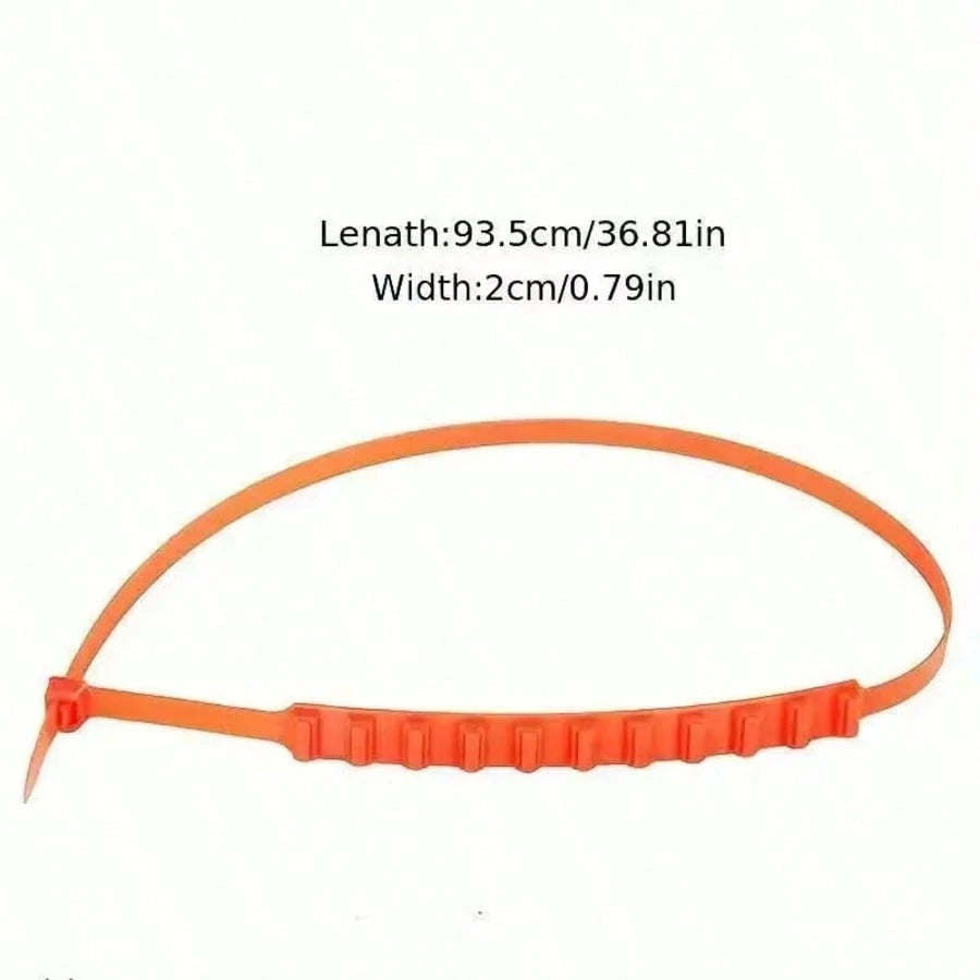 20 Packs Of Automotive Emergency Anti-Skid Chains, For Winter Driving, Anti-Skid Function, Quick Installation For Ice And Snow Chains