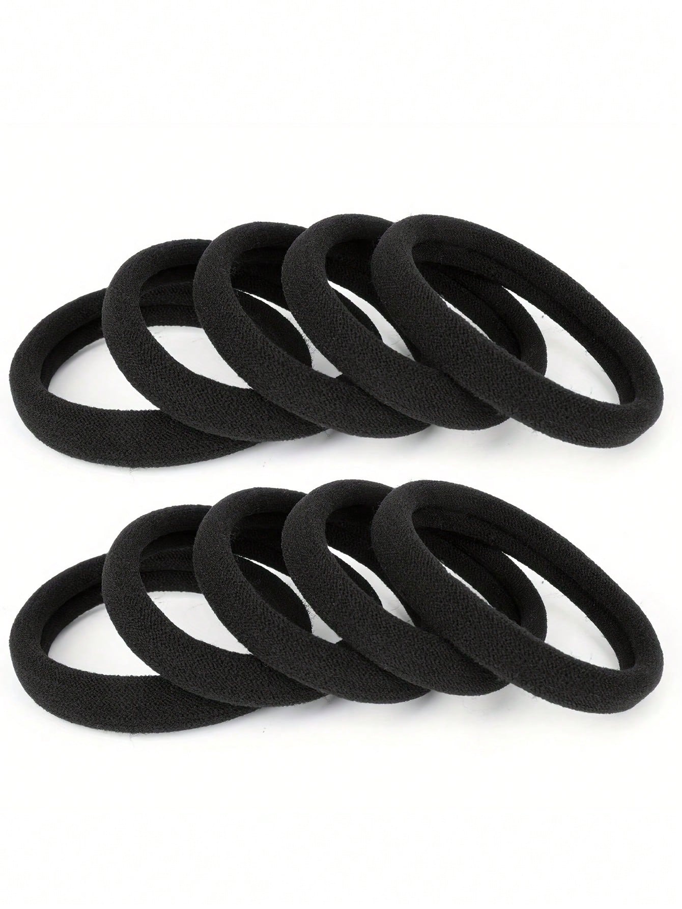 200/100/50/20/1pc Fashionable Minimalist High Elastic Thick Hair Ties, Suitable For Daily Use, Can Be Used As Hair Ties, Ponytail Ties, Headbands And Sports Headbands, Suitable For Women And Girls, Ca