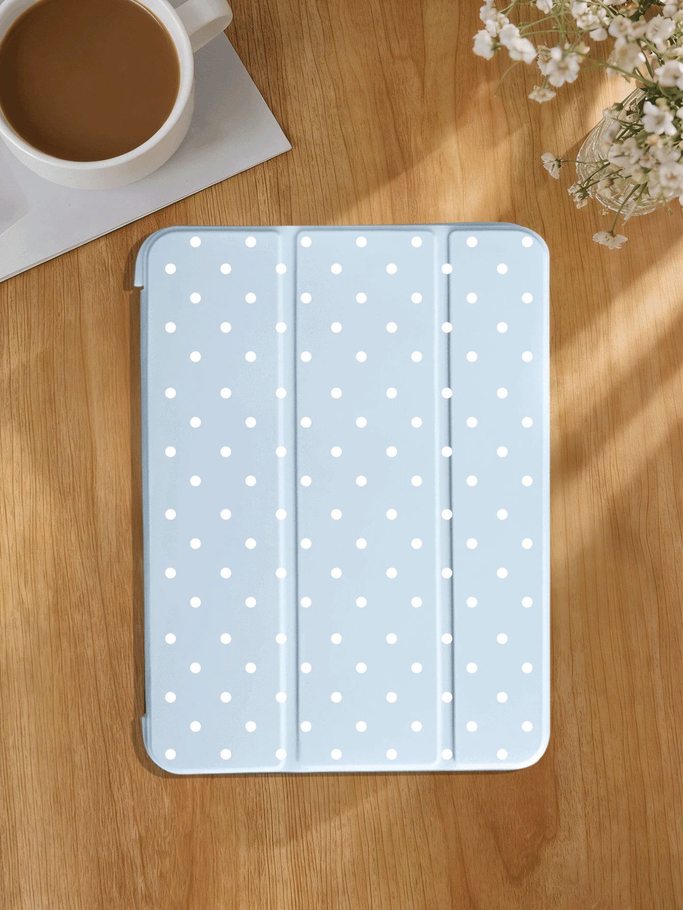 2025 Polka Dot & Minimalist Pattern Tablet Protective Case, Suitable For IPad 7/8/9/10th Gen/Pro 12.9/Pro 11/11th Gen(A16), Galaxy Tab S6 Lite/Galaxy Tab A11+ 2025, Provides Soft Shock-Proof Protectio