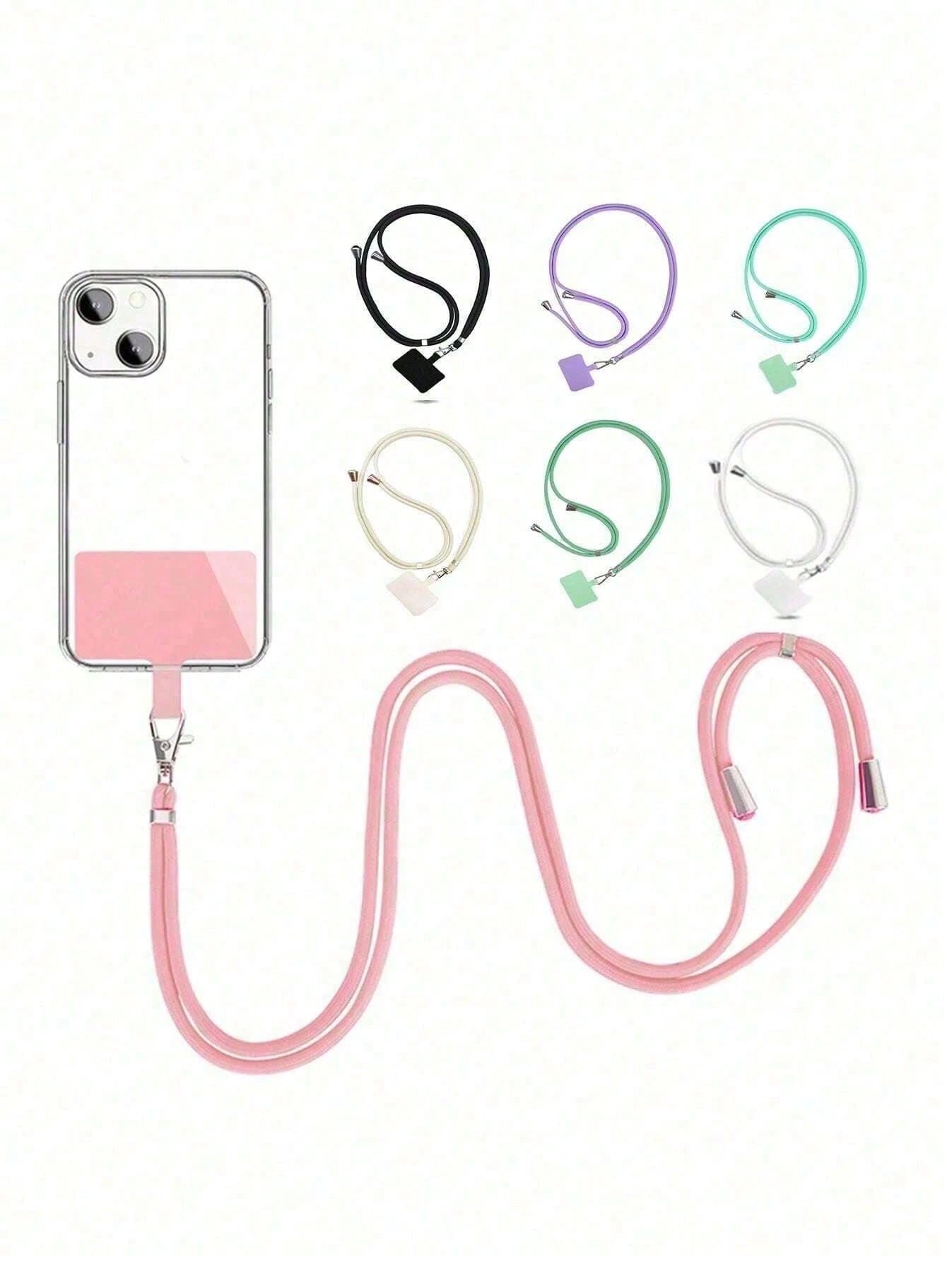 2026 Back To School Season, Phone Lanyard Crossbody Mini Storage Pouch Pendant Adjustable Neck Strap Woven Shoulder Strap For Men And Women Outdoor, Suitable For Outdoor Travel, Hiking, Unisex, Short
