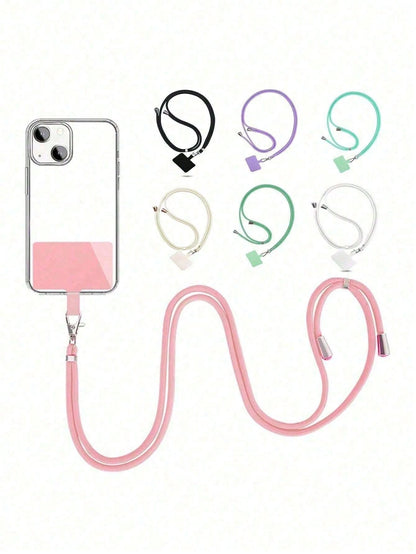 2026 Back To School Season, Phone Lanyard Crossbody Mini Storage Pouch Pendant Adjustable Neck Strap Woven Shoulder Strap For Men And Women Outdoor, Suitable For Outdoor Travel, Hiking, Unisex, Short