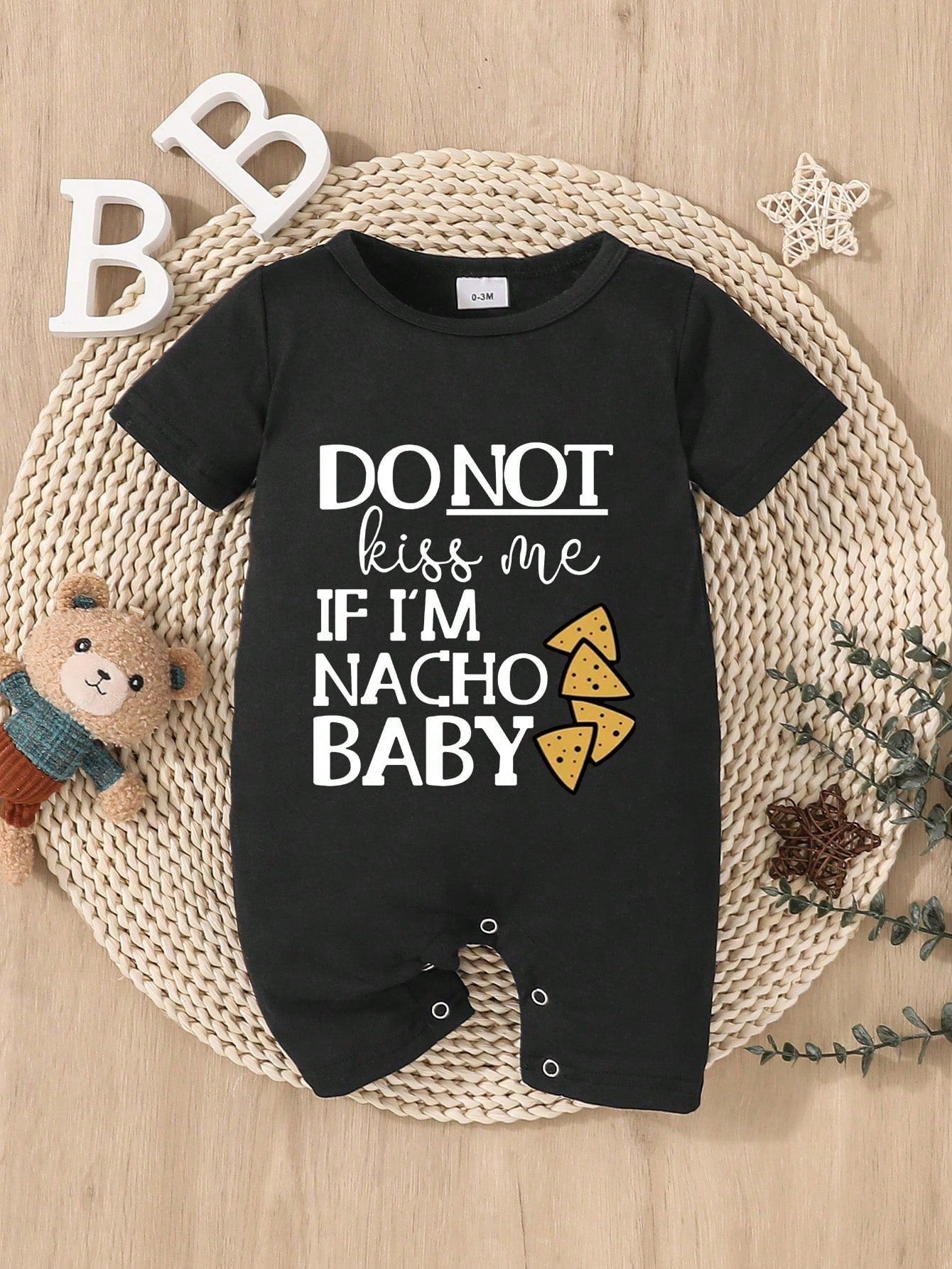 2026 Spring/Summer New Arrival Baby Unisex Casual Short Sleeve Romper