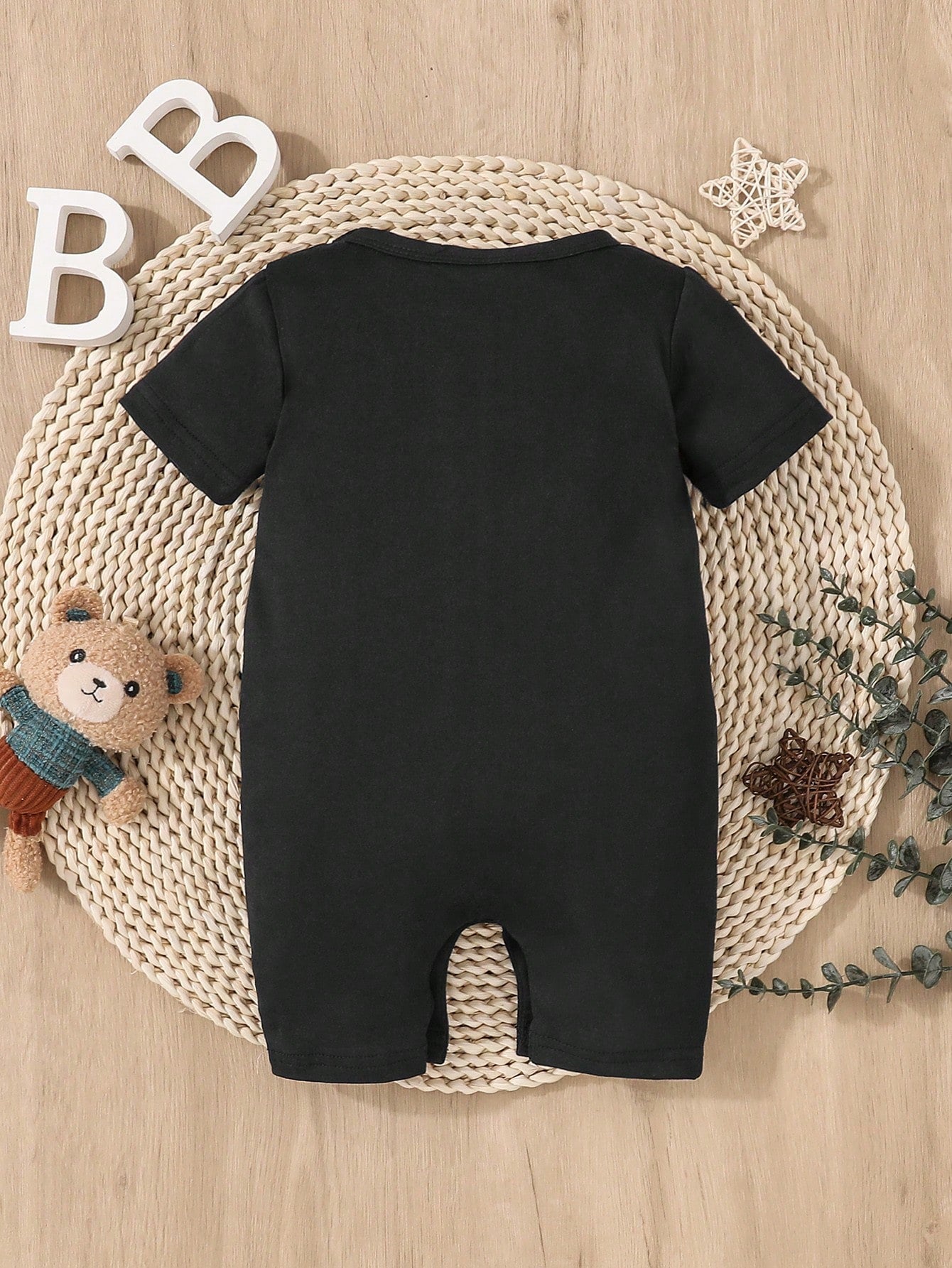 2026 Spring/Summer New Arrival Baby Unisex Casual Short Sleeve Romper