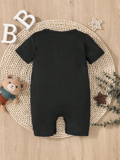 2026 Spring/Summer New Arrival Baby Unisex Casual Short Sleeve Romper
