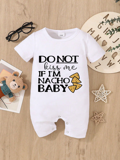 2026 Spring/Summer New Arrival Baby Unisex Casual Short Sleeve Romper