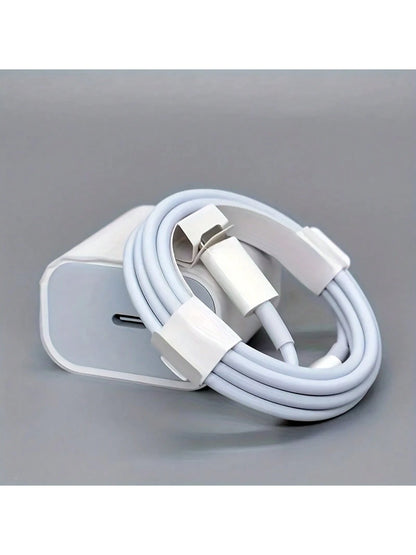 20W Fast Charging Adapter Set- Includes 20W Charger Head + 3.3ft/100cm High-Efficiency Fast Charging Data Cable, Compatible With IPhone 14 Pro Max/14 Pro/14 Plus/14/13/12/11/XS/XR/8/7/6, Series