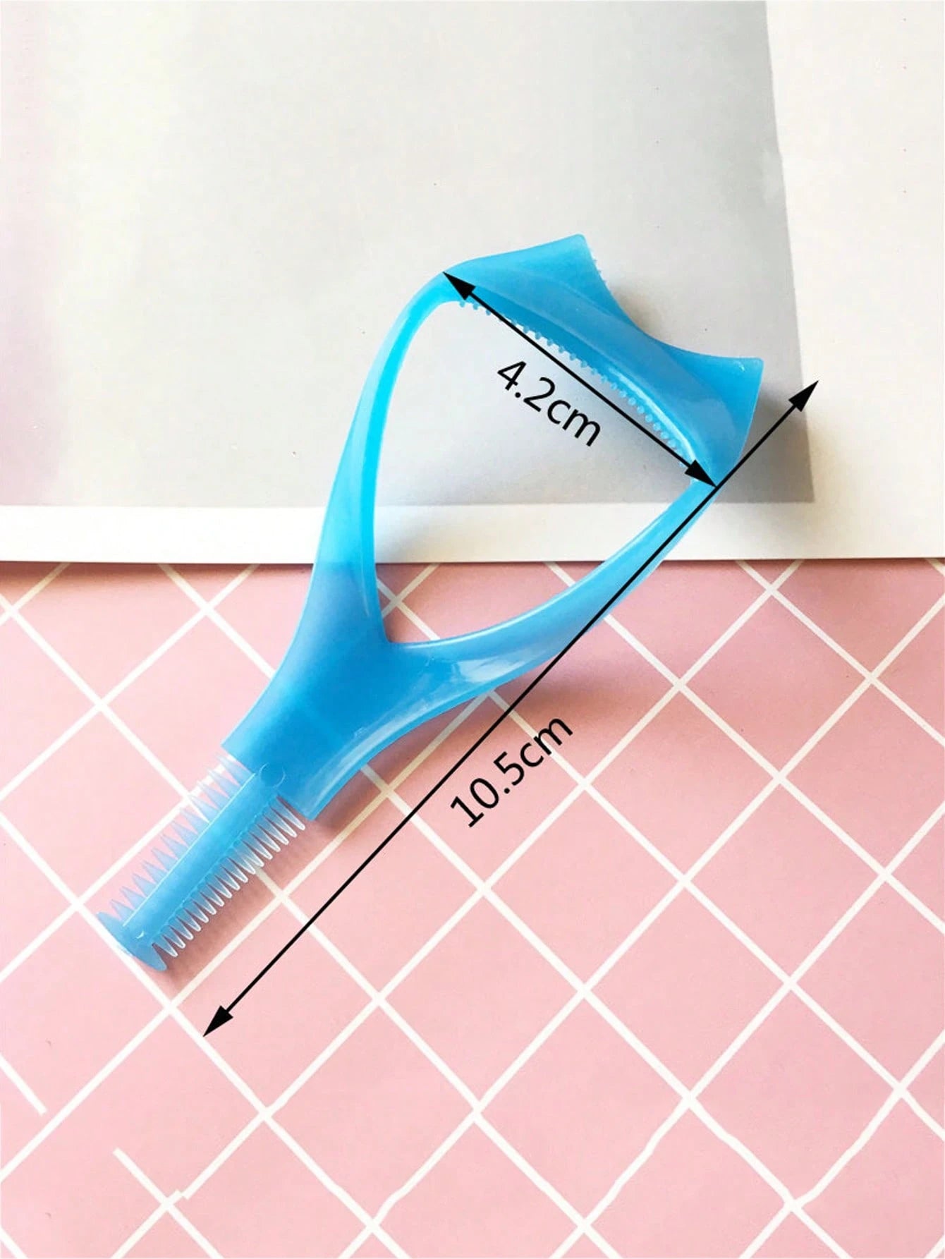 2pcs 3-In-1 Eyelash Applicator, Eyelash Mascara Protector Tool, Eyelash Assist Device, 1 Reusable Makeup Helper, Suitable For Beginners To Perfectly Apply Mascara And Eyeliner, Create Natural Clump-Fr