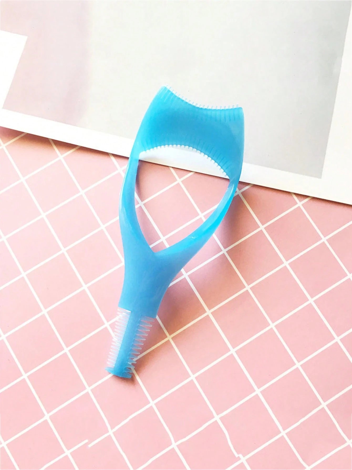 2pcs 3-In-1 Eyelash Applicator, Eyelash Mascara Protector Tool, Eyelash Assist Device, 1 Reusable Makeup Helper, Suitable For Beginners To Perfectly Apply Mascara And Eyeliner, Create Natural Clump-Fr