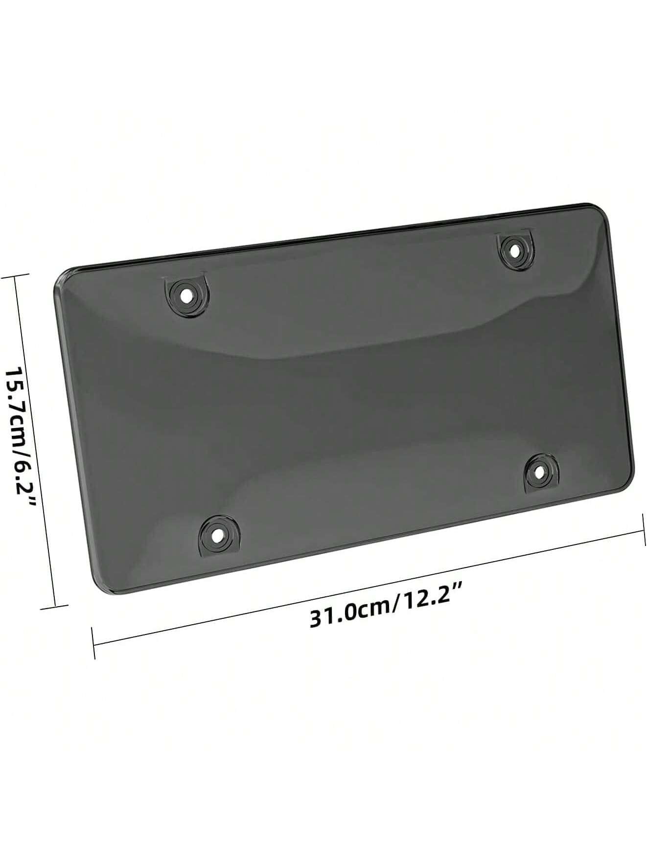 2pcs 6 X 12 Inch Car License Plate Cover