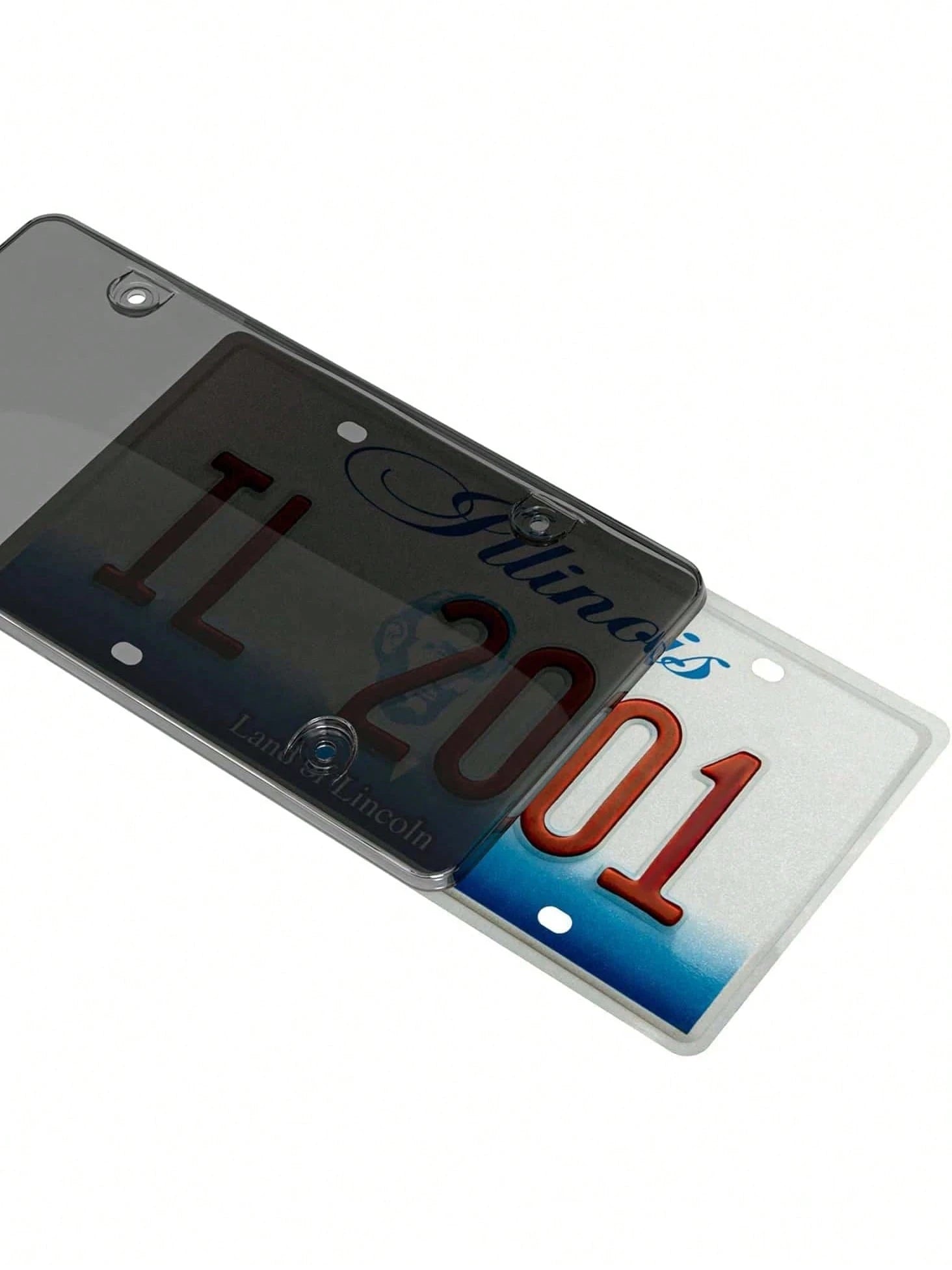 2pcs 6 X 12 Inch Car License Plate Cover