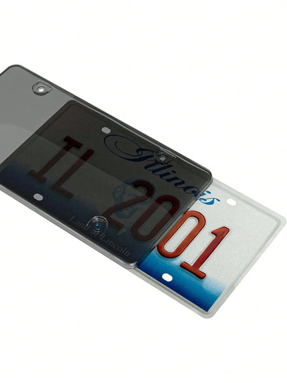 2pcs 6 X 12 Inch Car License Plate Cover