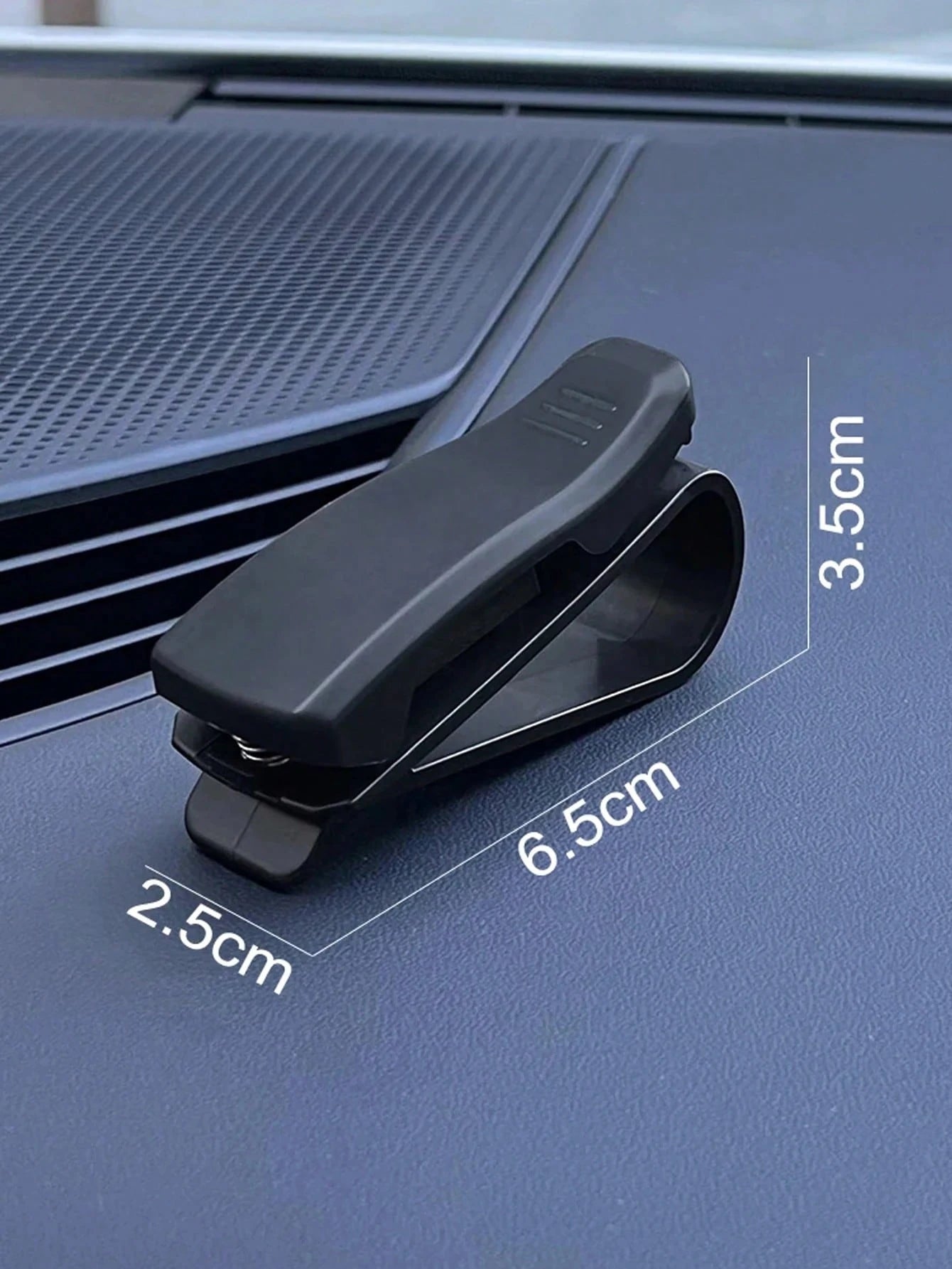 2pcs Black Car Glasses Clips