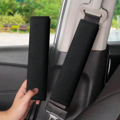 2pcs Car Seat Belt Shoulder Pads, Car Interior Accessories, Unisex Car Seat Belt Protectors, Seat Belt Shoulder Covers, Soft Comfortable Cool, Summer Essential
