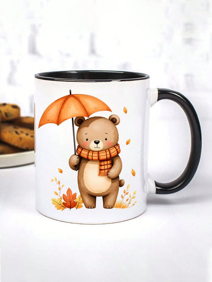 2pcs Cute Woodland Animal DIY UV DTF Erasable Transfer Stickers, Suitable For Mugs, Coffee Cups, Glass Cups, Tumblers, Laptops, Phone Cases, Greeting Cards, Illustrations, Party Cup Labels And Decorat