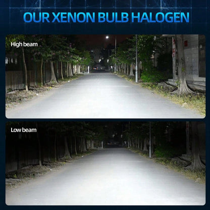 2pcs H1 H3 H7 H11 9005/HB3 9006/HB4 9012 9004 9007 H4 H13 Car Headlight High/Low Beam Combo, 12V 6500K Super White 150000LM, High-Speed Fan Bright 3570CSP Chip, Plug & Play Bulb, Super Focused Beam, A